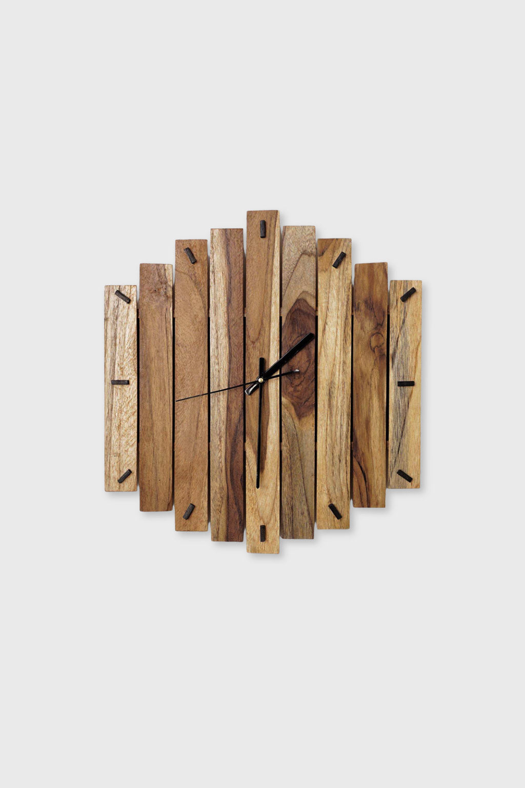 Handcrafted wooden mixer wall clock – Exoticura India