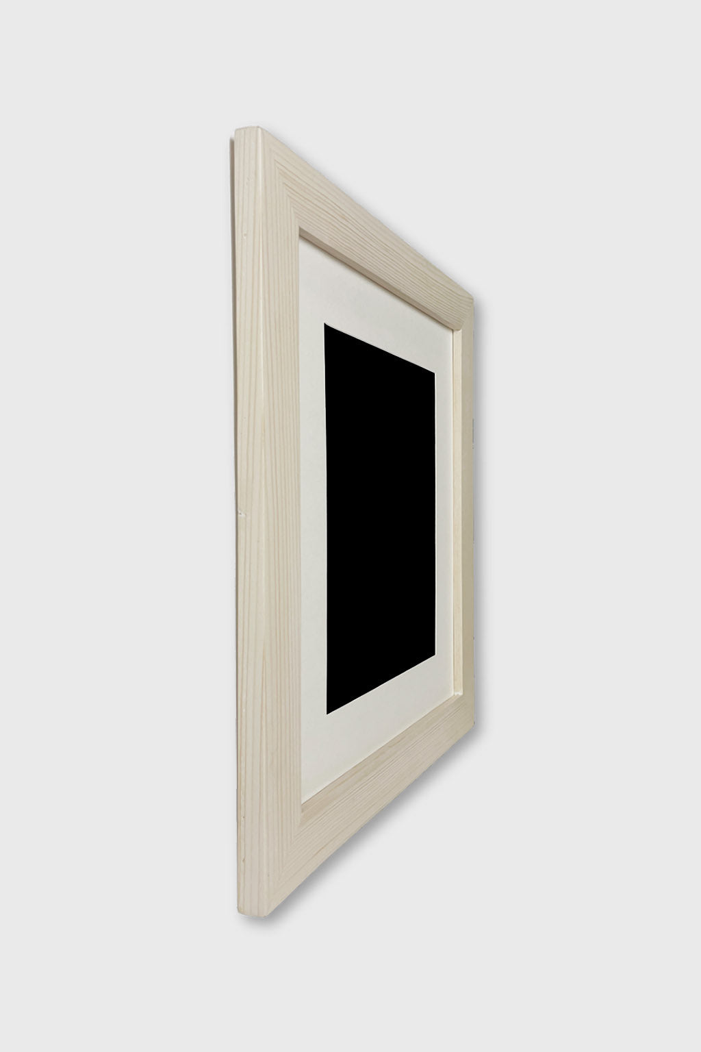 Exoticura aura wooden frame white finish for decor