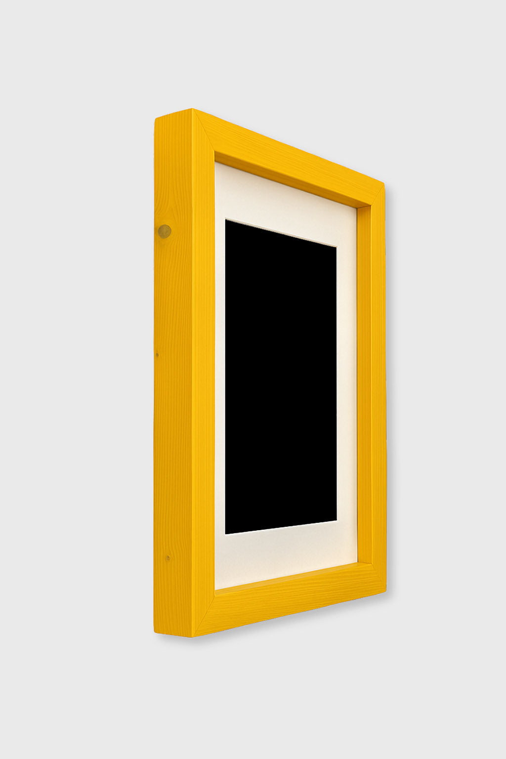 Premium yellow vista frame handmade in wood – Exoticura decor