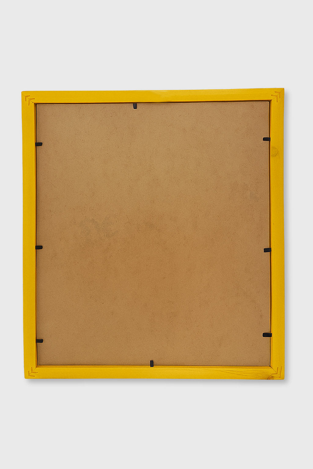 Stylish yellow wooden photo frame for living room – Exoticura