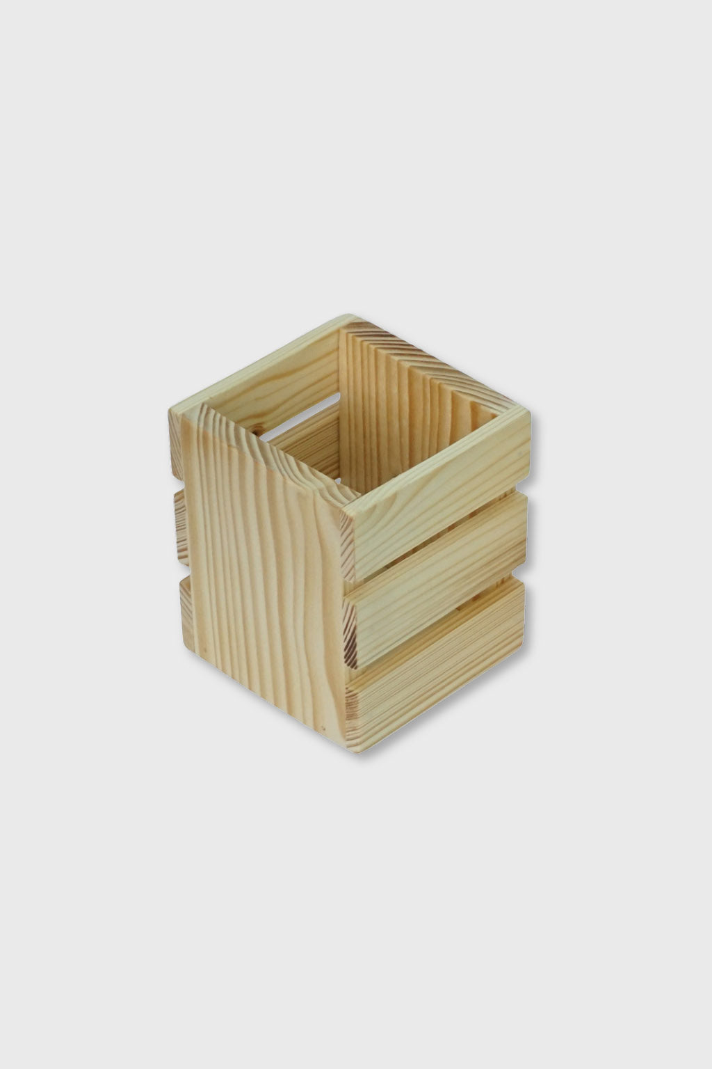 Exoticura natural wood pen stand for study tables