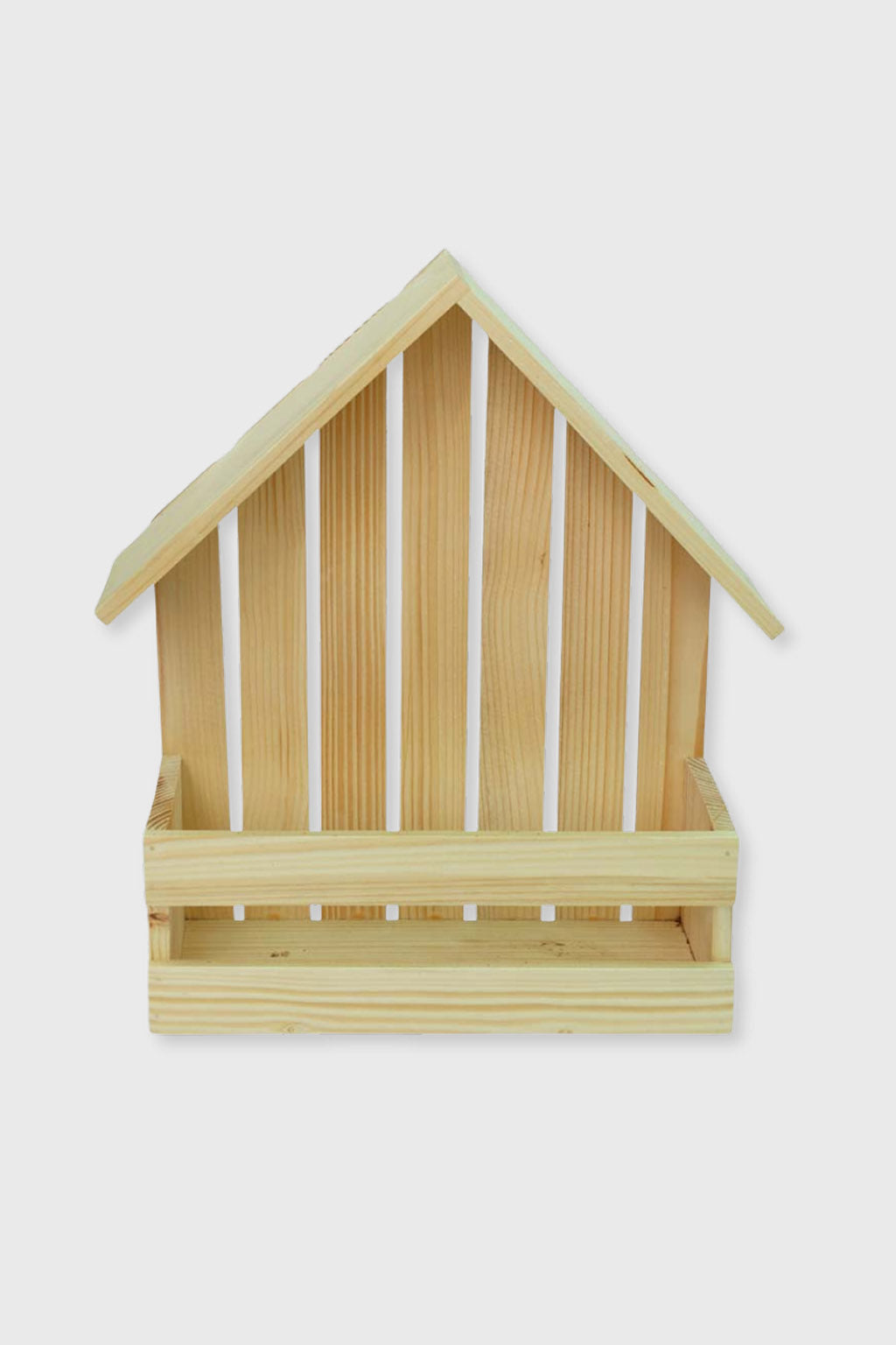 Stylish house-shaped planter crafted from wood – Exoticura decor