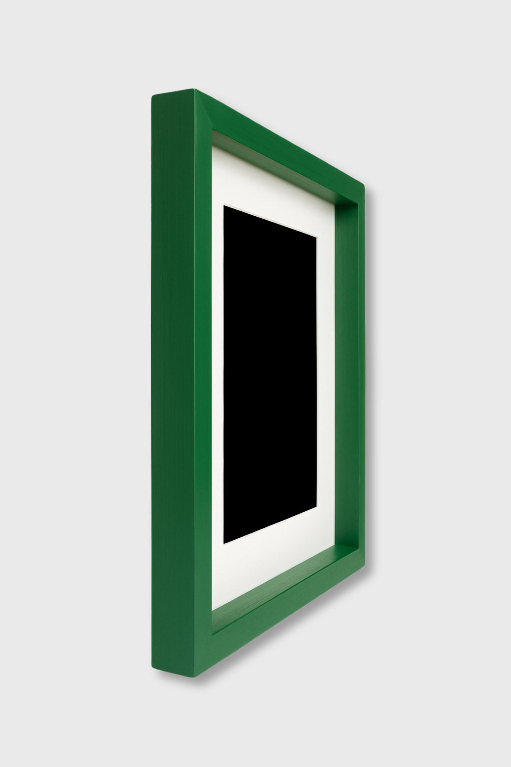 Exoticura vista wooden frame in green finish for decor