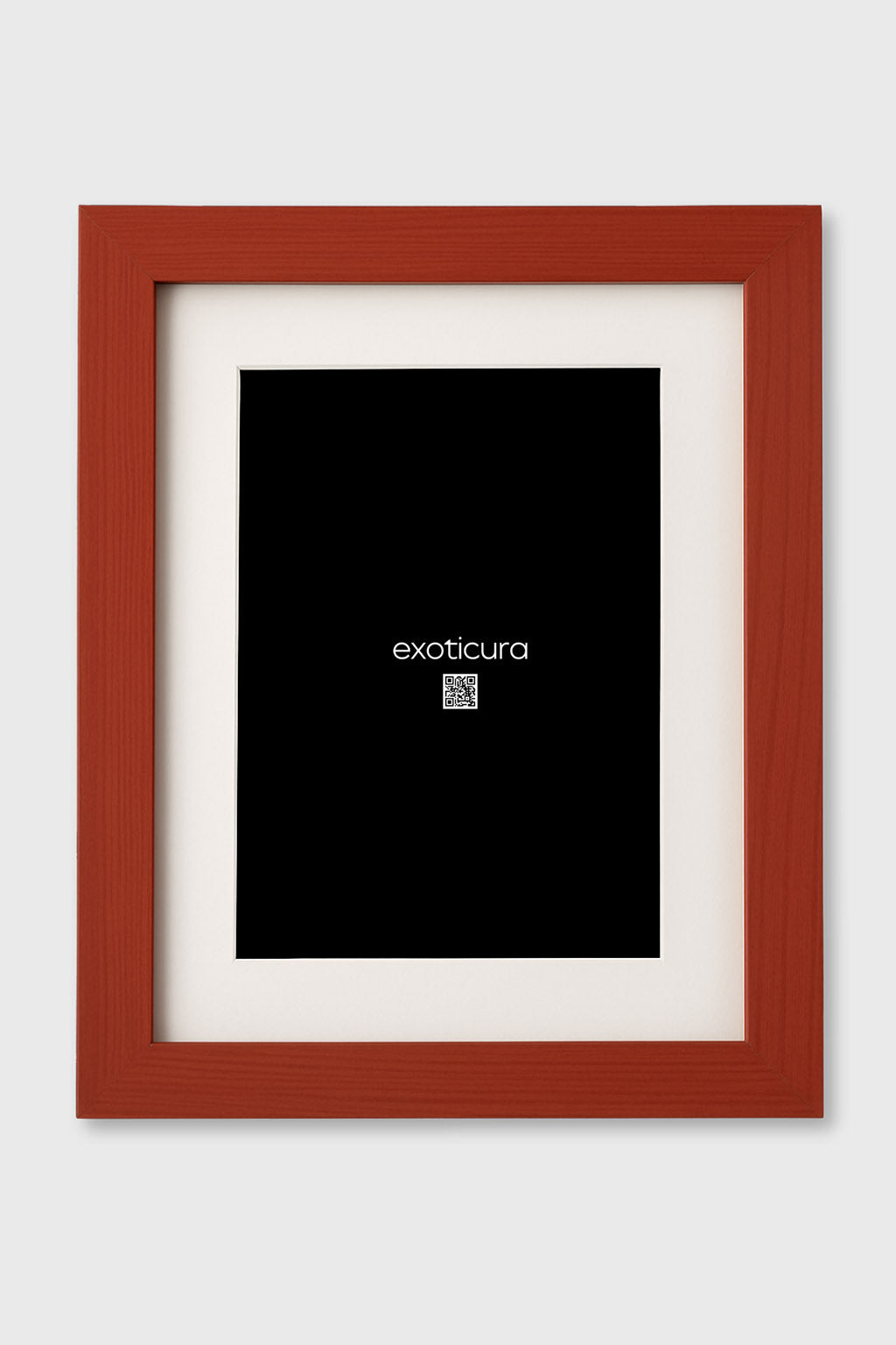 Handcrafted red wooden photo frame – Exoticura India