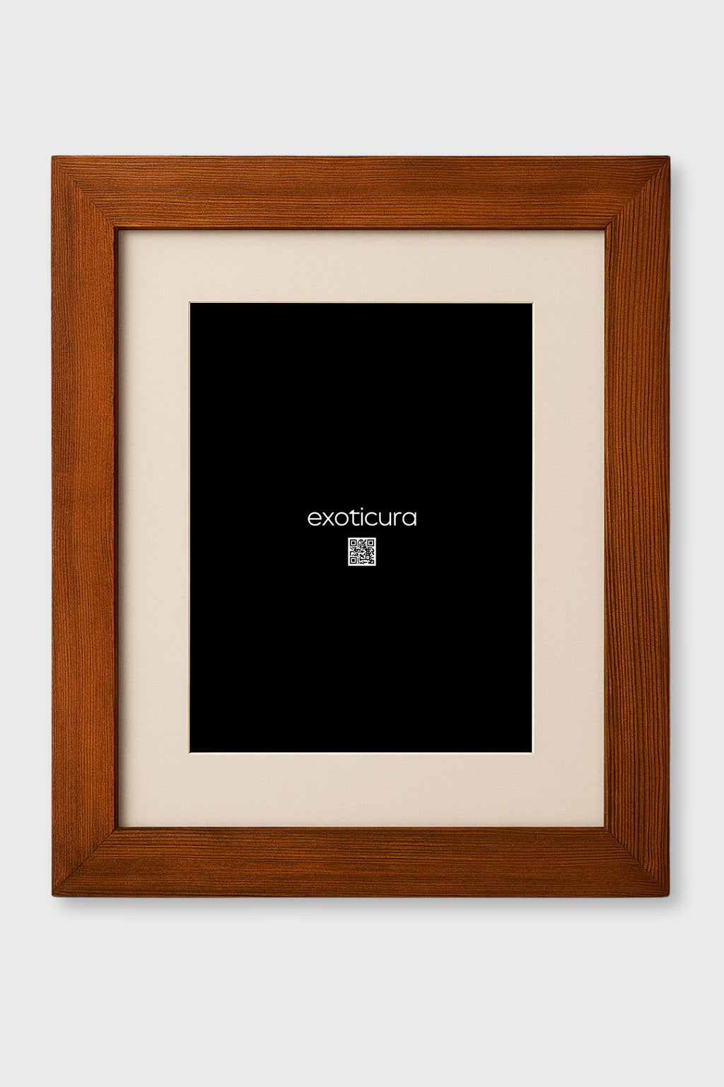 Handcrafted brown wooden photo frame – Exoticura India