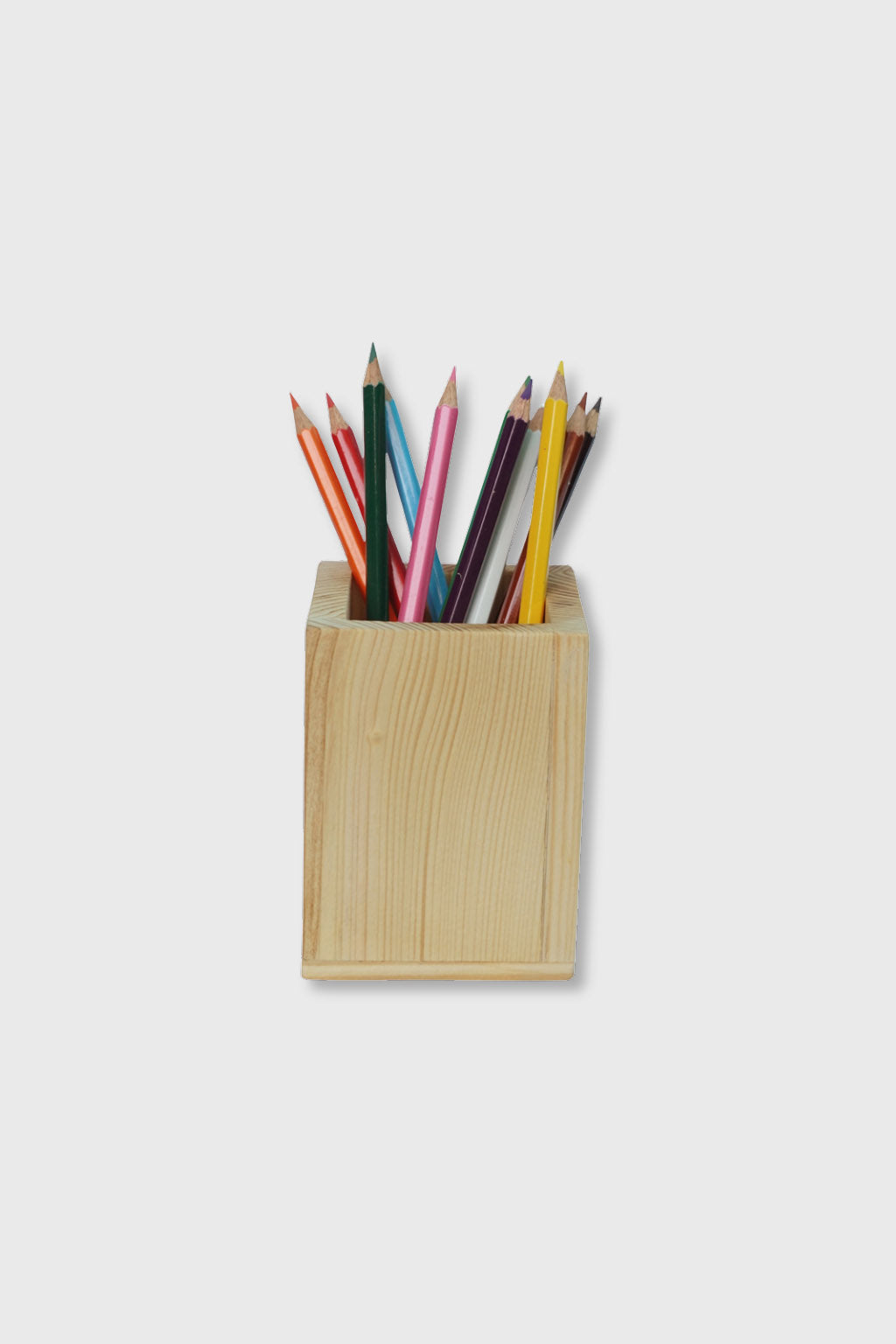Premium pine wood pen holder handmade – Exoticura decor