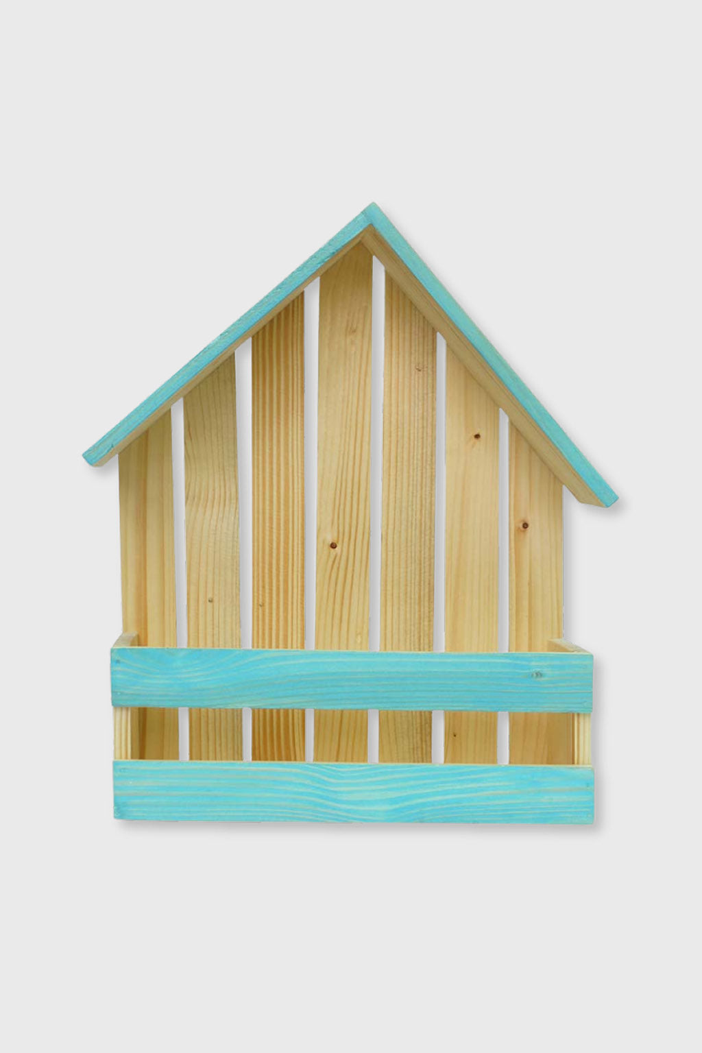 Durable Eco-friendly wooden house planter – Exoticura India