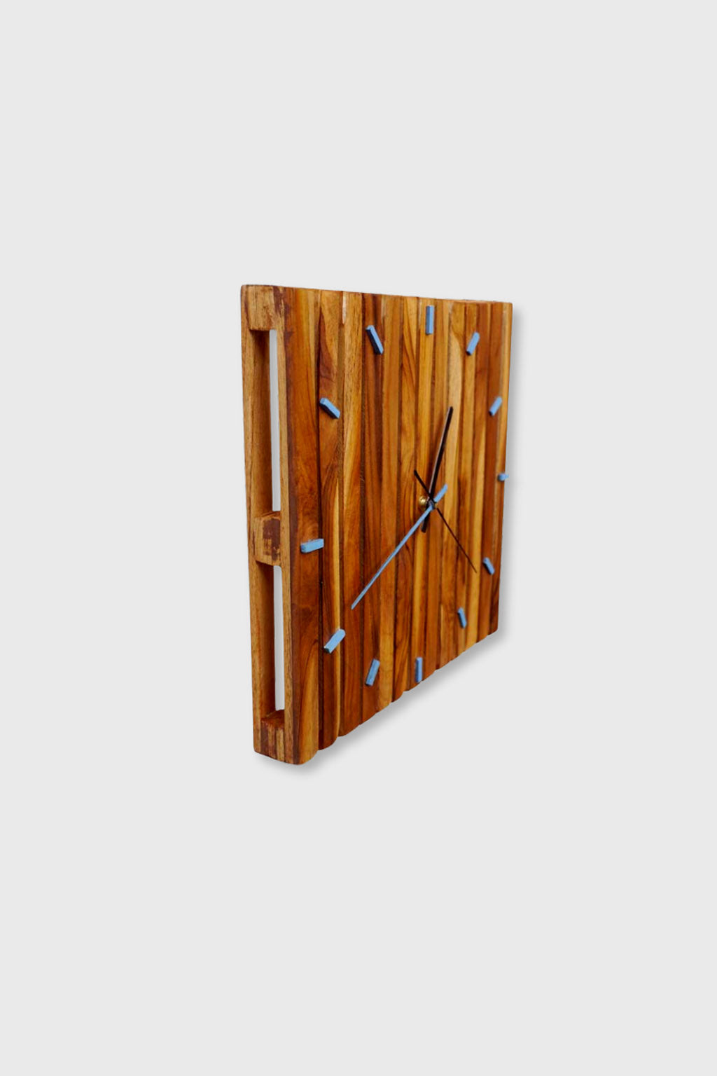 Exoticura modern wooden wall clock for interiors