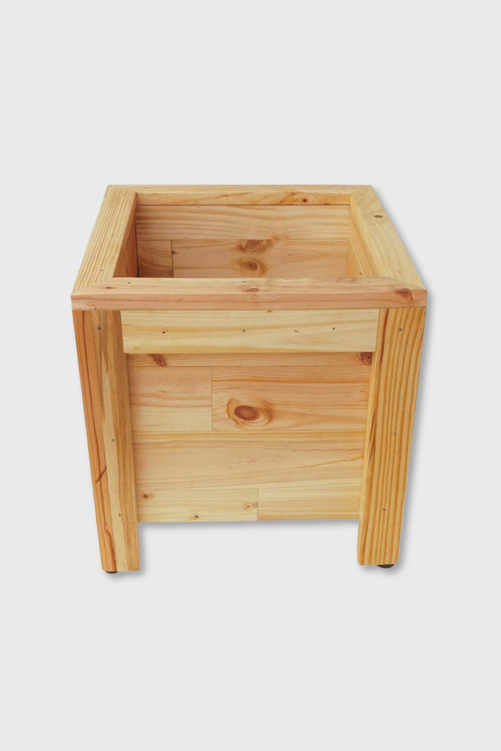 Exoticura elegant wooden planter for indoor plants