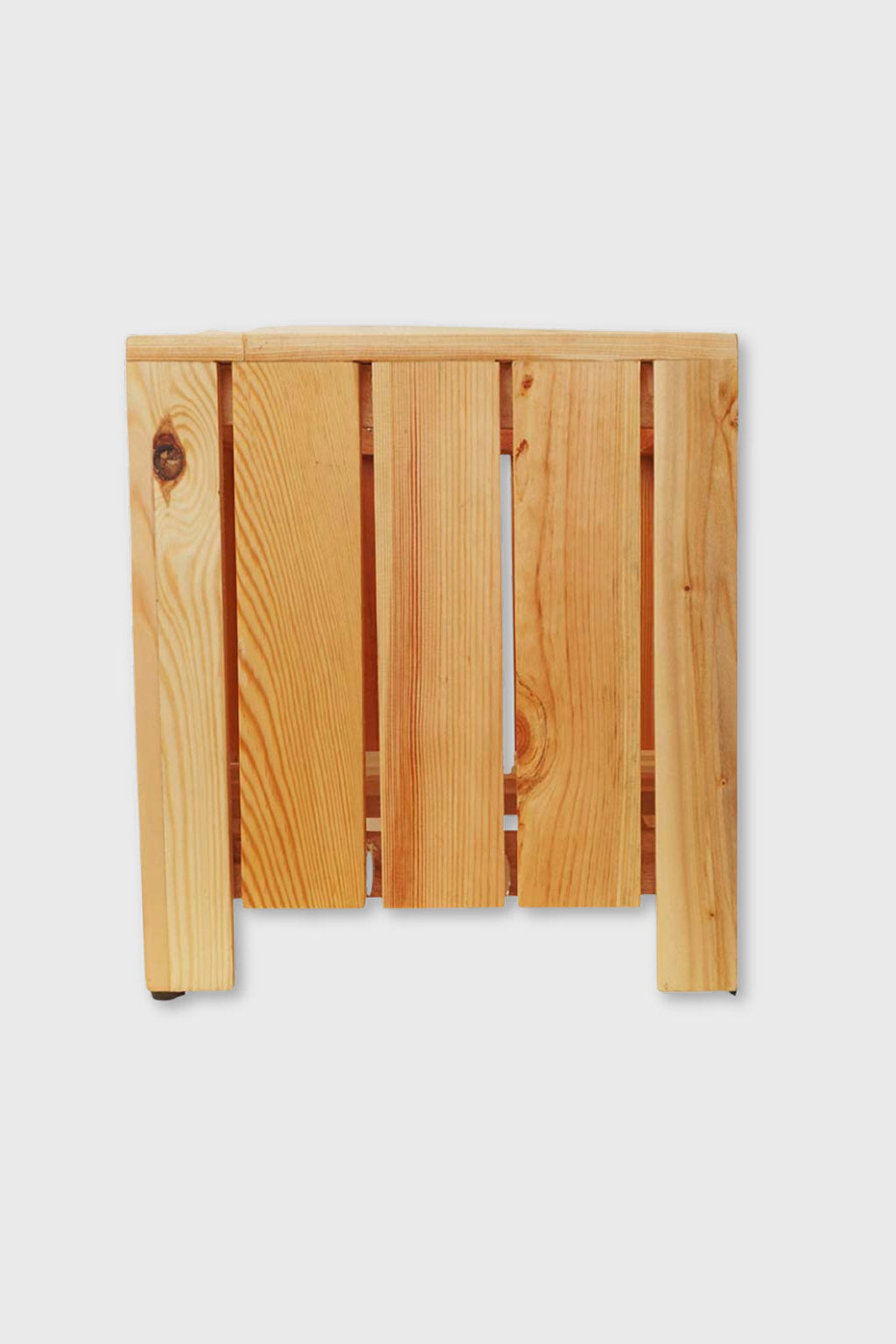 Exoticura modern pinewood planter for indoor plants