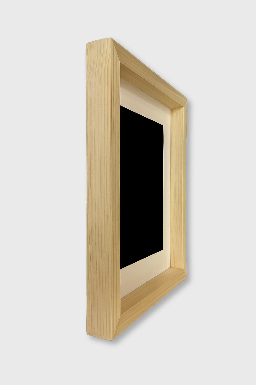 Exoticura vista wooden frame in natural finish for decor