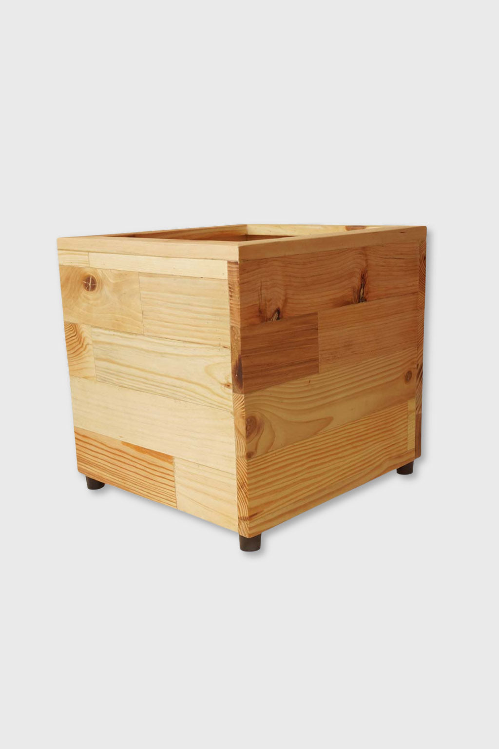 Exoticura elegant wooden planter for indoor plants