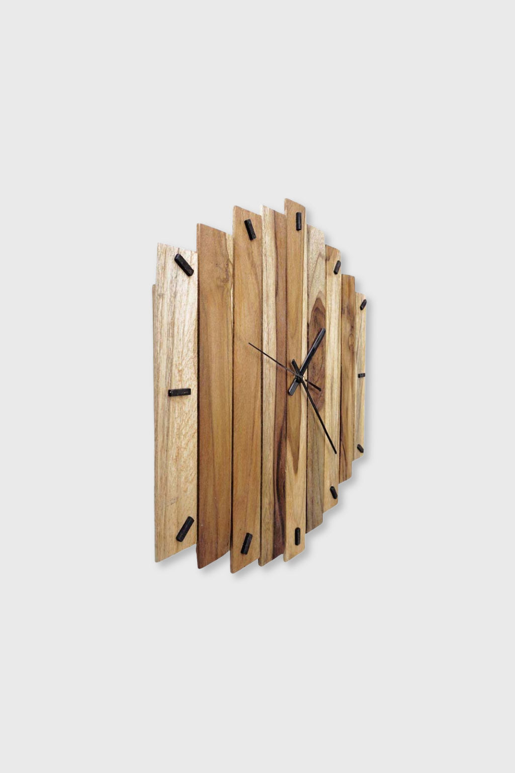 Exoticura rustic modern wall clock for home interiors