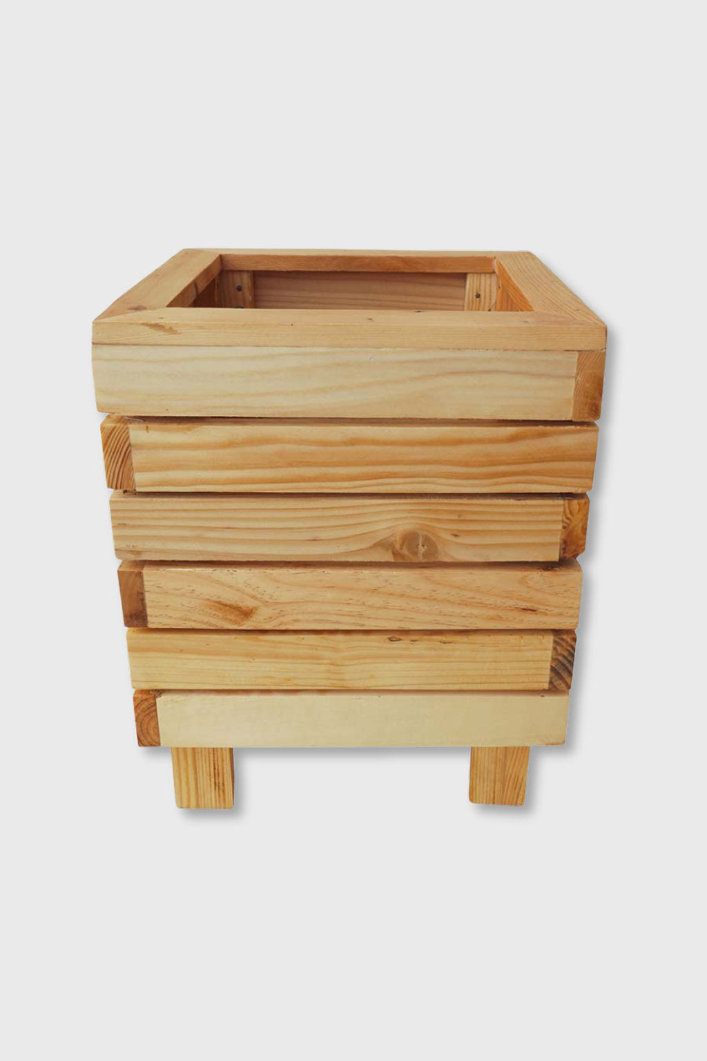 Exoticura handcrafted wooden planter box for gardens