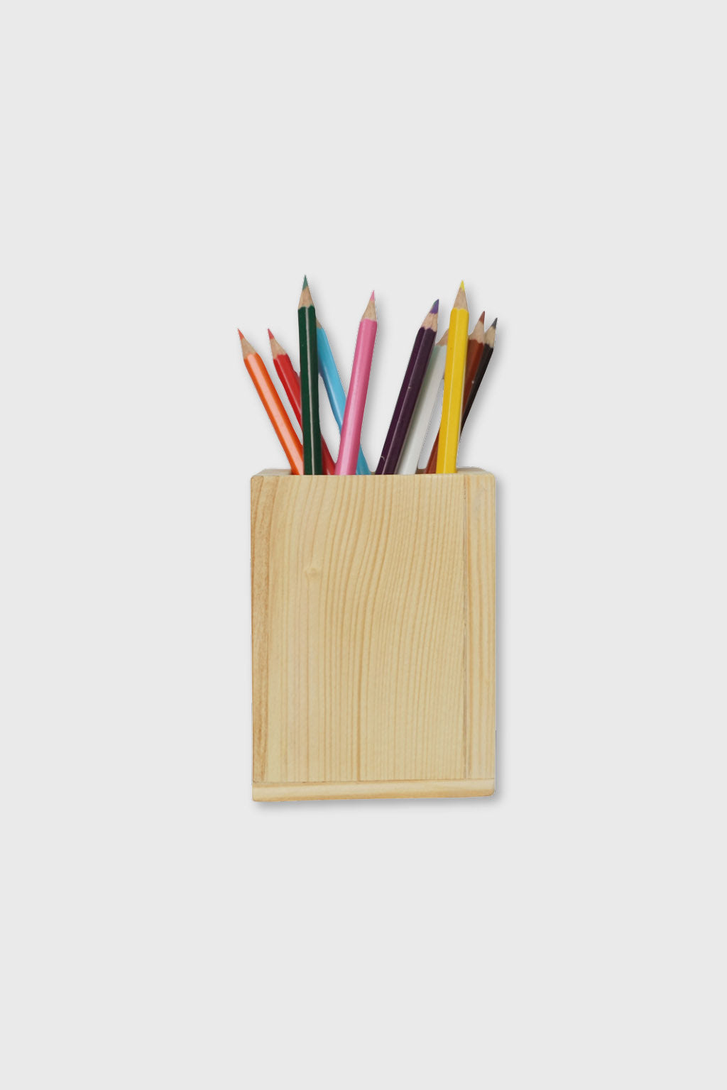 Handcrafted pine wood pen stand – Exoticura India